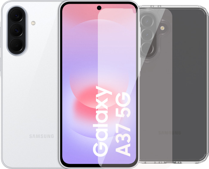 Samsung Galaxy A37 256GB Wit 5G + Accessoirepakket Main Image