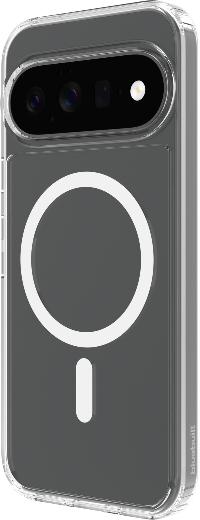 BlueBuilt Protective Back Cover met Magneet Google Pixel 11 Transparant rechterkant
