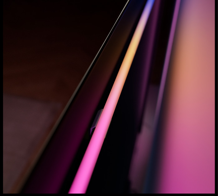 Philips Hue Play Pro LED Strip 90 tot 100 inch TV product in gebruik
