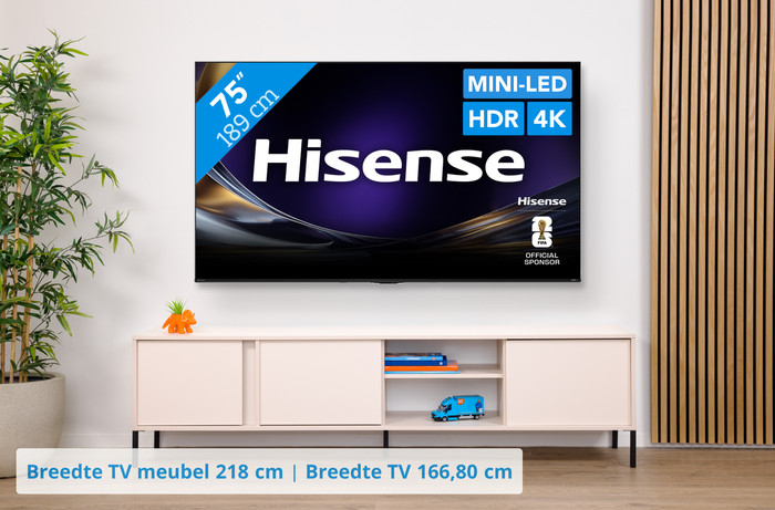 Hisense QD Mini-led 75" U79S PRO (2026) visual Coolblue 1
