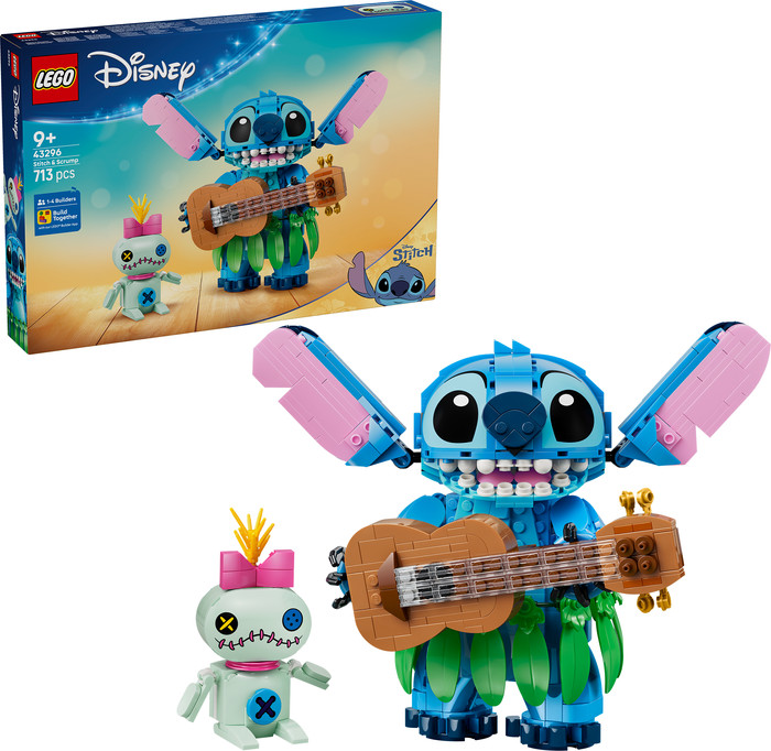 LEGO Disney Stitch en Scrump 43296 rechterkant
