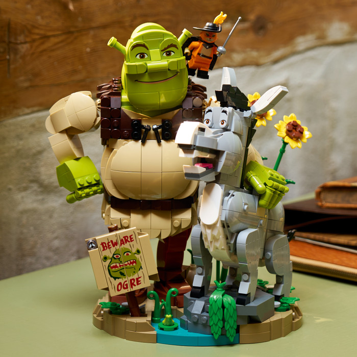 LEGO Shrek, Ezel en de Gelaarsde Kat 72423 product in gebruik