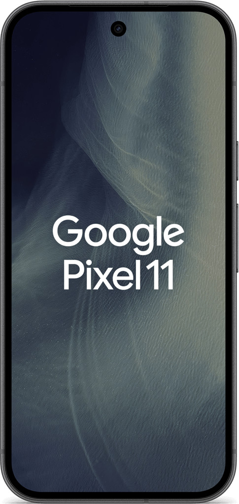 Google Pixel 11 256GB Zwart 5G voorkant