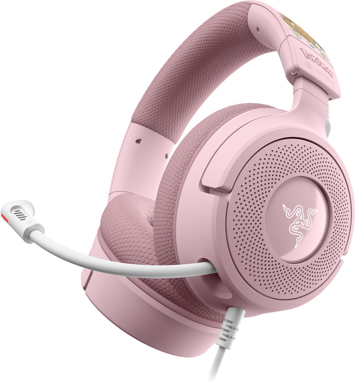 Razer Kraken V4 X Bedrade Gaming Headset - Pokémon Pikachu/Eevee Edition detail