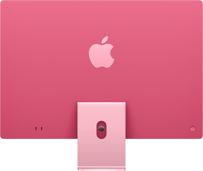 Apple iMac 24 inch M4 (8 core CPU/8 core GPU) 16GB/256GB Roze QWERTY achterkant