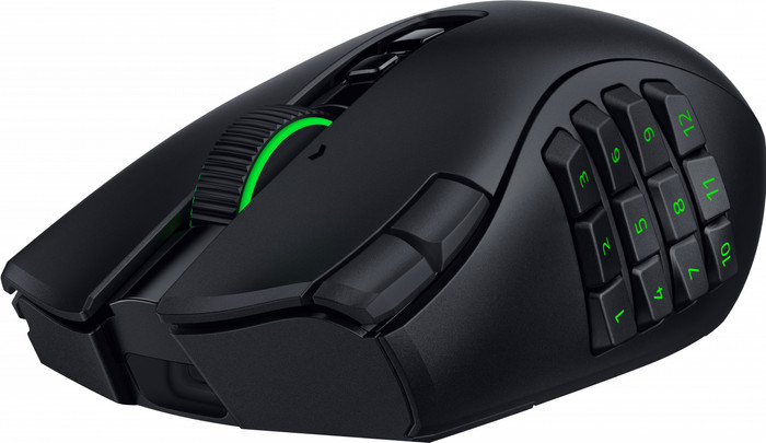 Razer Naga V3 Pro Draadloze Gaming Muis linkerkant