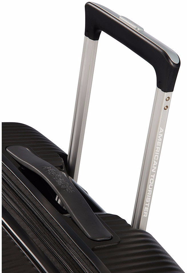American Tourister Soundbox Expandable Spinner 77cm Bass Black detail