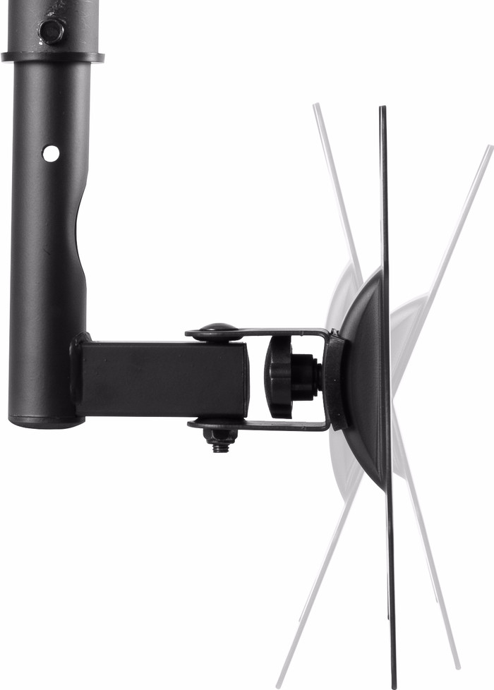 Neomounts FPMA-C060BLACK TV Plafondsteun Zwart linkerkant