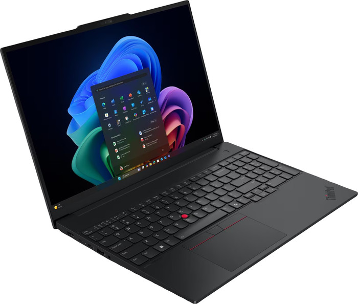 Lenovo ThinkPad E16 Gen 3 (Intel) Copilot+ PC - 22AY007PMH QWERTY left side