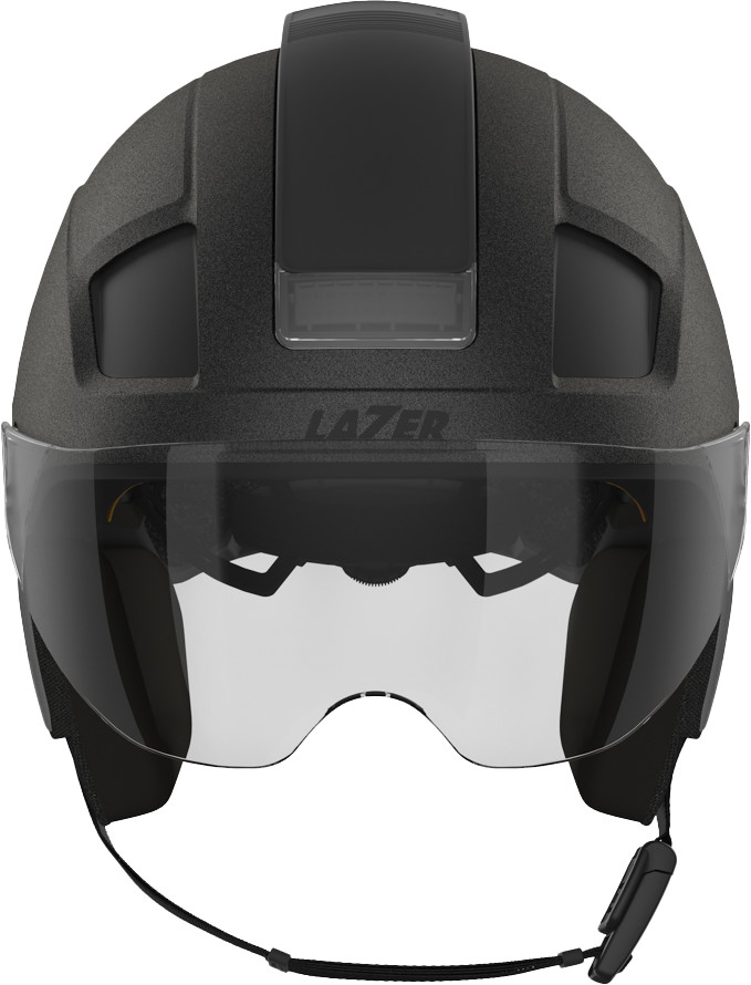 Lazer Nova KinetiCore Zwart M voorkant