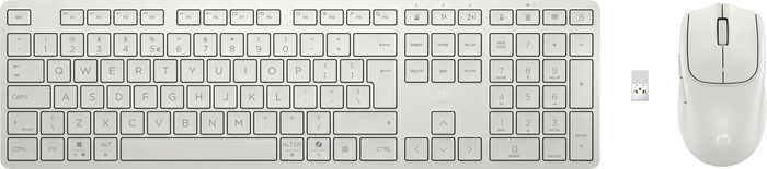 HP 490C Multi-Device Dual-Mode Toetsenbord en Muis Wit QWERTY Main Image