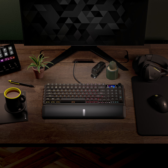 Corsair Vanguard 96 Mechanisch Gaming Toetsenbord Qwerty product in gebruik