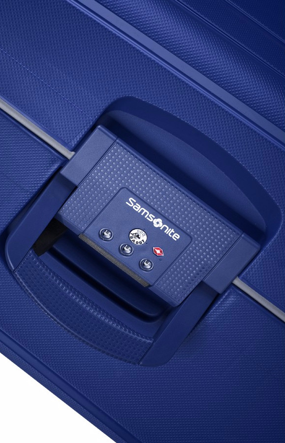 Samsonite S'Cure Spinner 69cm Duo Pack Dark Blue detail