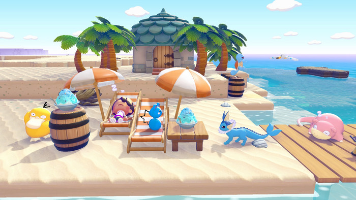 Nintendo Switch 2 + Pokémon Pokopia product in gebruik