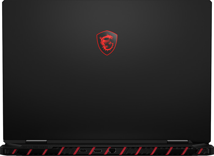 MSI Raider A18 HX A8WHG-284NL achterkant