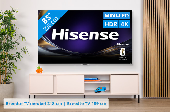 Hisense ULED 85" U79S PRO (2026) visual Coolblue 1