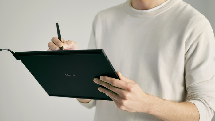 Wacom Movink 13 product in gebruik