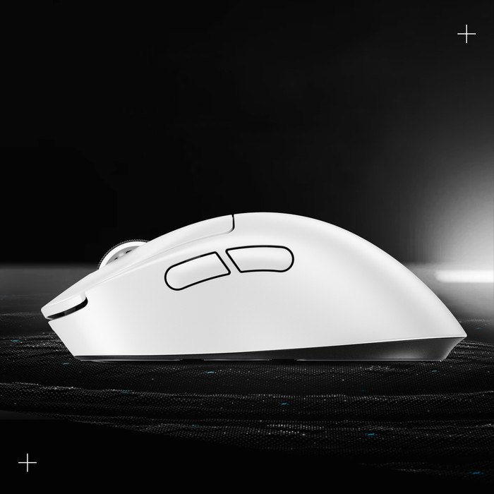Logitech G PRO X SUPERLIGHT 2 DEX LIGHTSPEED Wireless Gaming Mouse White product in use