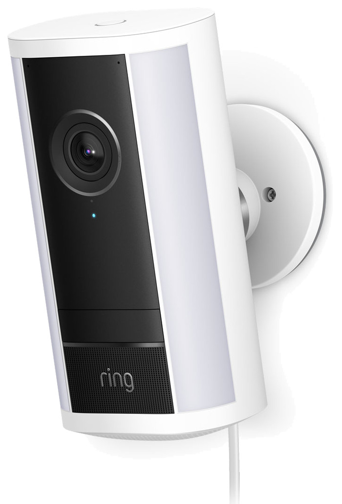 Ring Spotlight Camera Pro 2e Generatie Bedraad Wit rechterkant