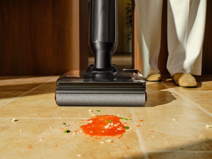 Mova M50 product in gebruik