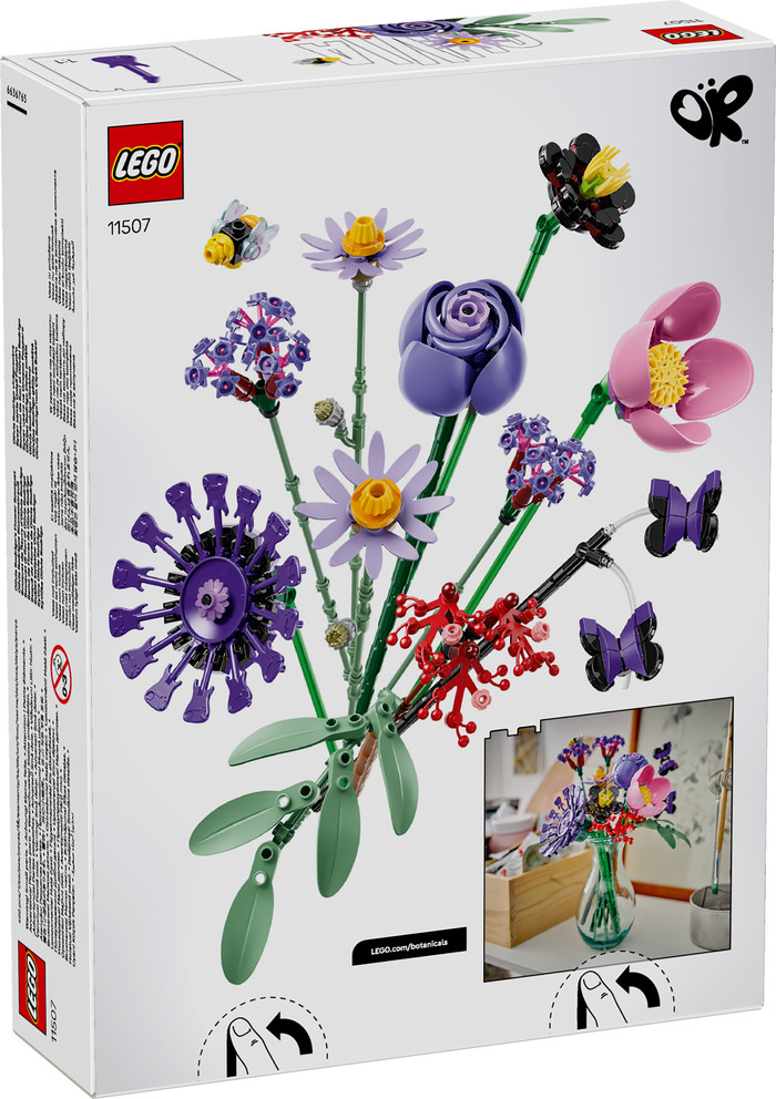 LEGO Editions Olivia Rodrigo's Bloemenboeket 11507 verpakking