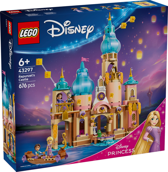 LEGO Disney Rapunzels Kasteel 43297 verpakking