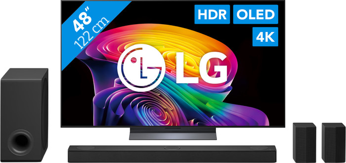 LG OLED 48" C6 (2026) + LG DS80TR Main Image