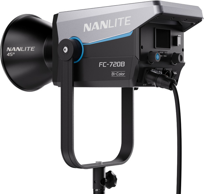 Nanlite FC-720B LED Bi-Color Spot Light achterkant