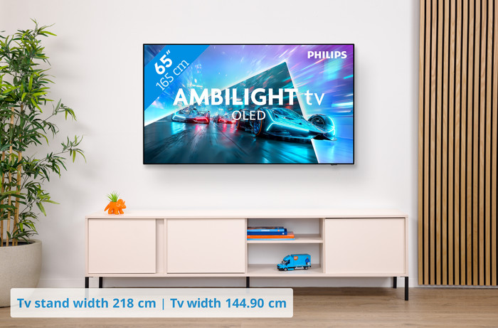 Philips Ambilight 65 inches OLED761 (2026) visual Coolblue 1