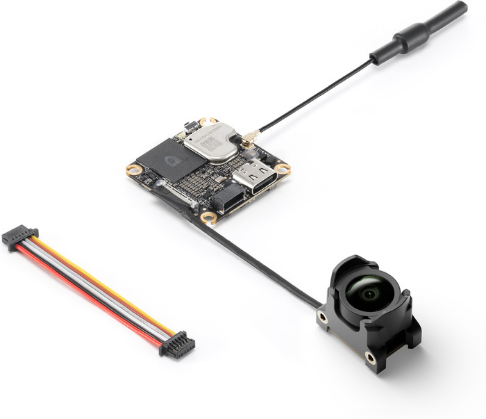 DJI FPV O4 Wide Air Unit linkerkant
