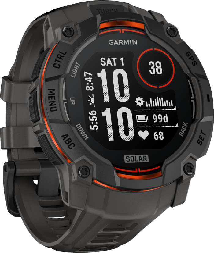 Garmin Instinct 3 Solar Zwart 50 mm Main Image