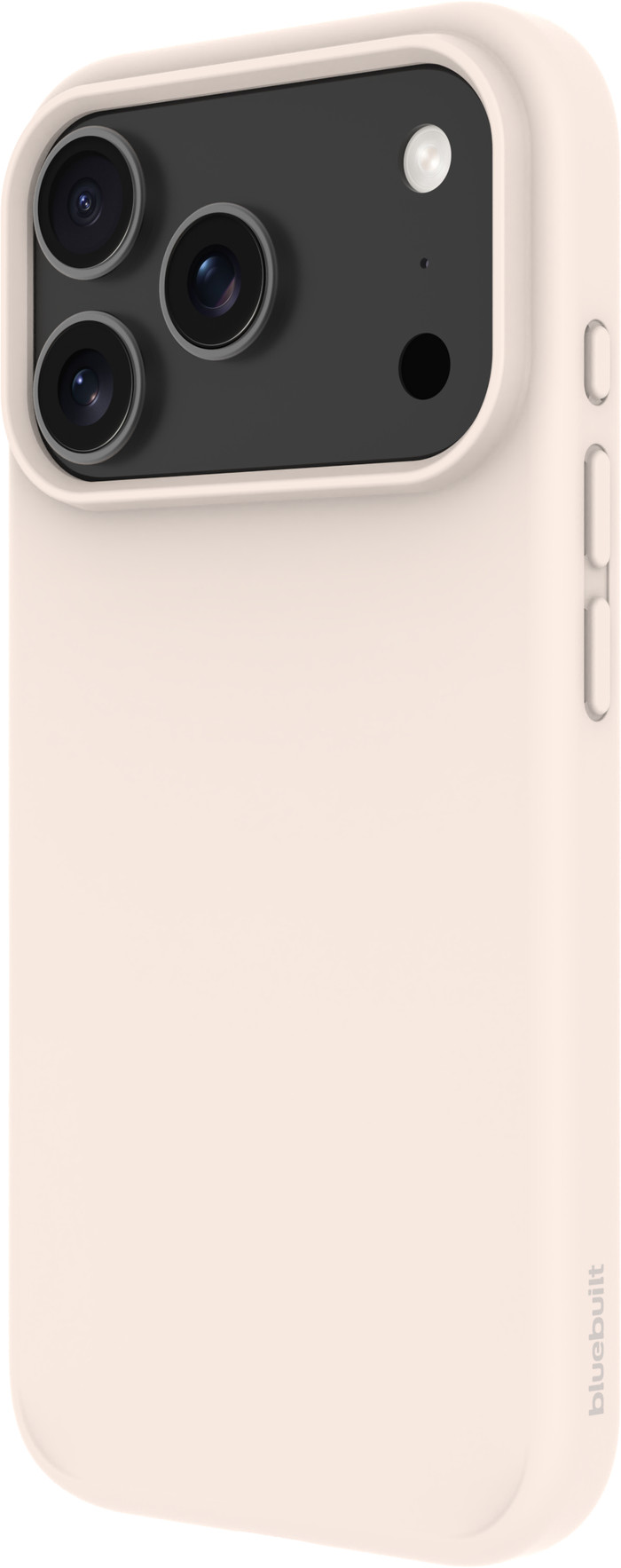 BlueBuilt Protective Back Cover Apple iPhone 17 Pro Beige rechterkant
