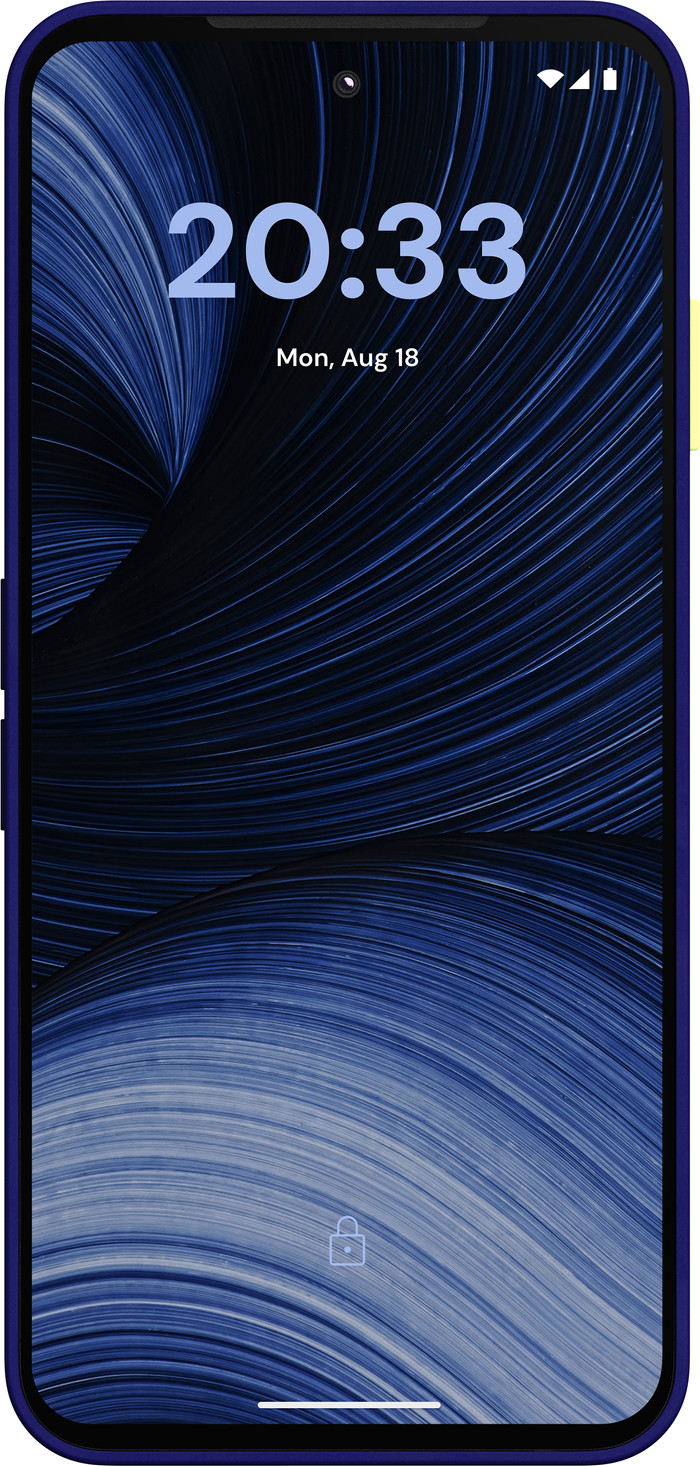 Fairphone 6+ 256GB Blauw 5G voorkant