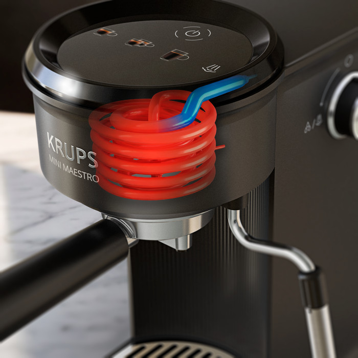 Krups Mini Maestro XP3508 Black visual supplier