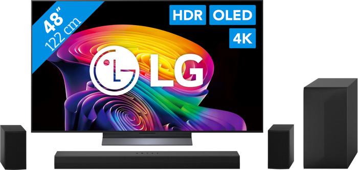 LG OLED 48" C6 (2026) + LG DS60TR Main Image