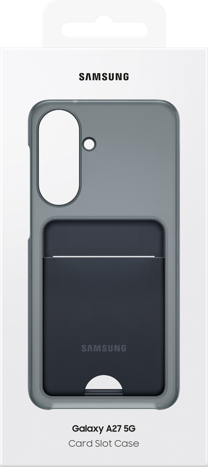 Samsung Galaxy A27 Card Slot Back Cover Zwart verpakking
