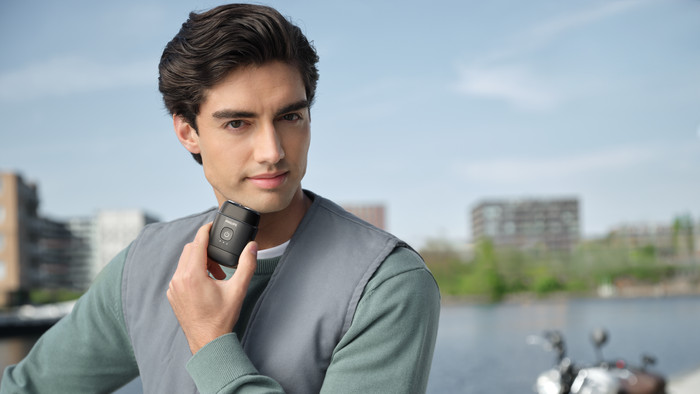 Philips Compact Shaver 500 S591/05 product in gebruik