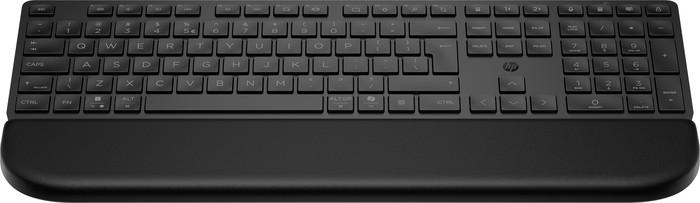 HP 580K Multi-Device Dual-Mode Toetsenbord met polssteun QWERTY voorkant