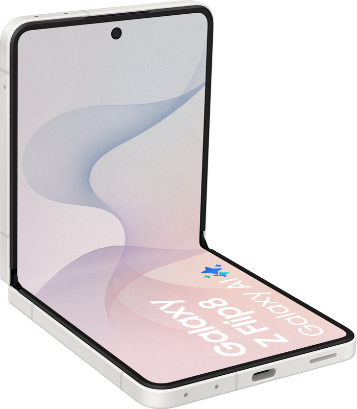 Samsung Galaxy Z Flip 8 256GB White 5G front