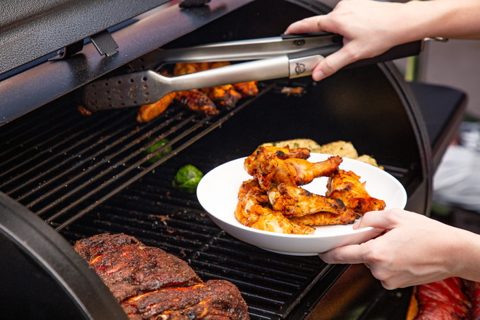 Pit Boss Navigator 850 product in use