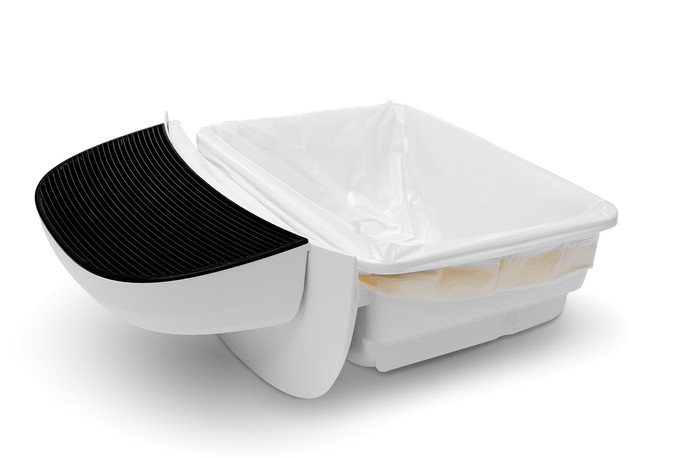 Whisker 50 Drawer Liners product in gebruik