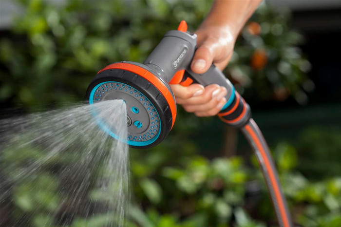 Gardena Comfort Pistoolbroes product in gebruik