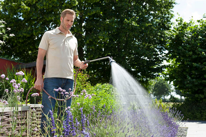 Gardena Broes met Premium Verlengstuk null