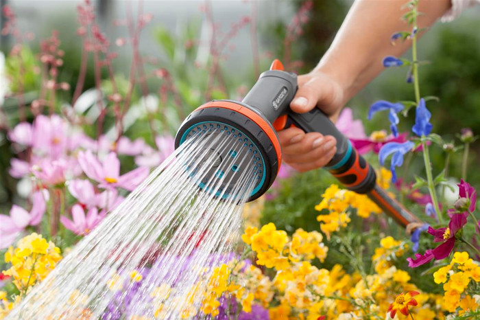 Gardena Comfort Pistoolbroes product in gebruik