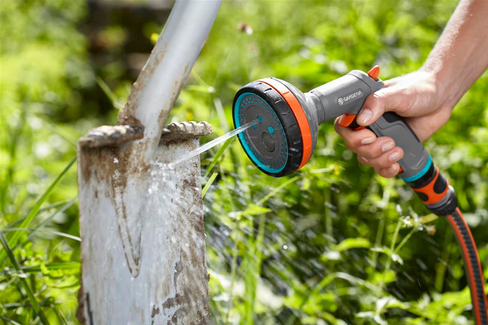 Gardena Comfort Pistoolbroes product in gebruik