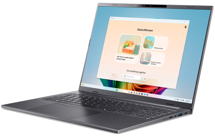 Acer Aspire 16 AI OLED A16-52M-776N voorkant