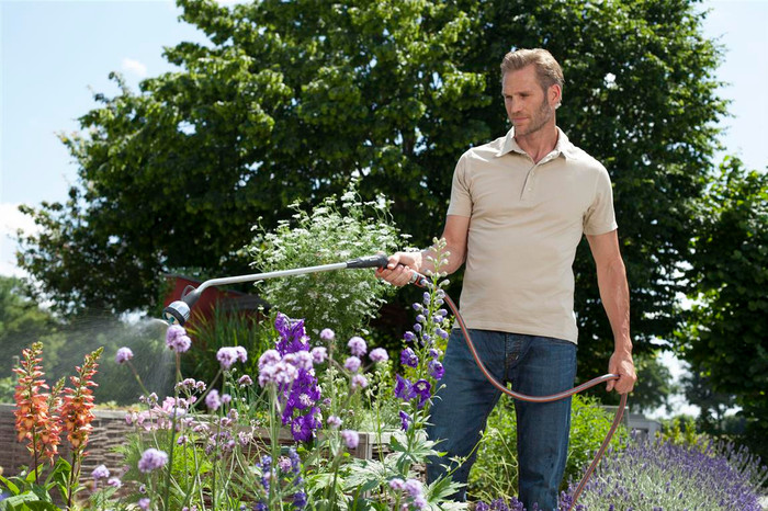 Gardena Broes met Premium Verlengstuk null