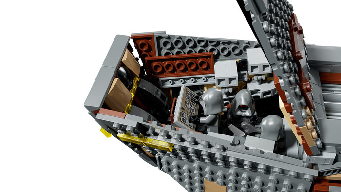LEGO Star Wars Offworld Sandcrawler en Mudhorn 75453 detail