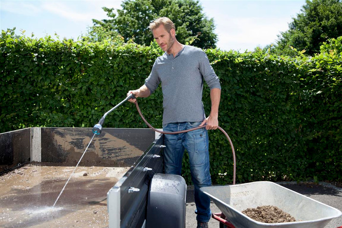 Gardena Broes met Premium Verlengstuk null