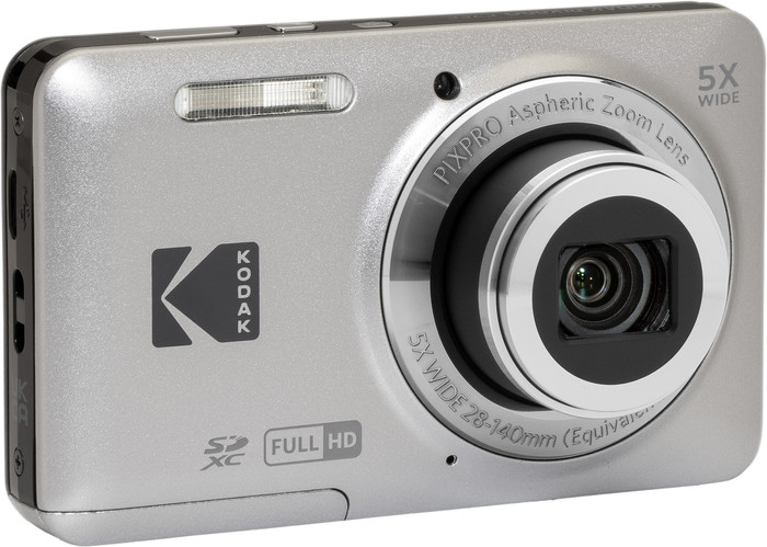 Kodak FZ55 Zilver linkerkant